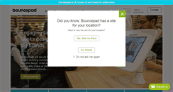 Desktop Screenshot of bouncepad.com